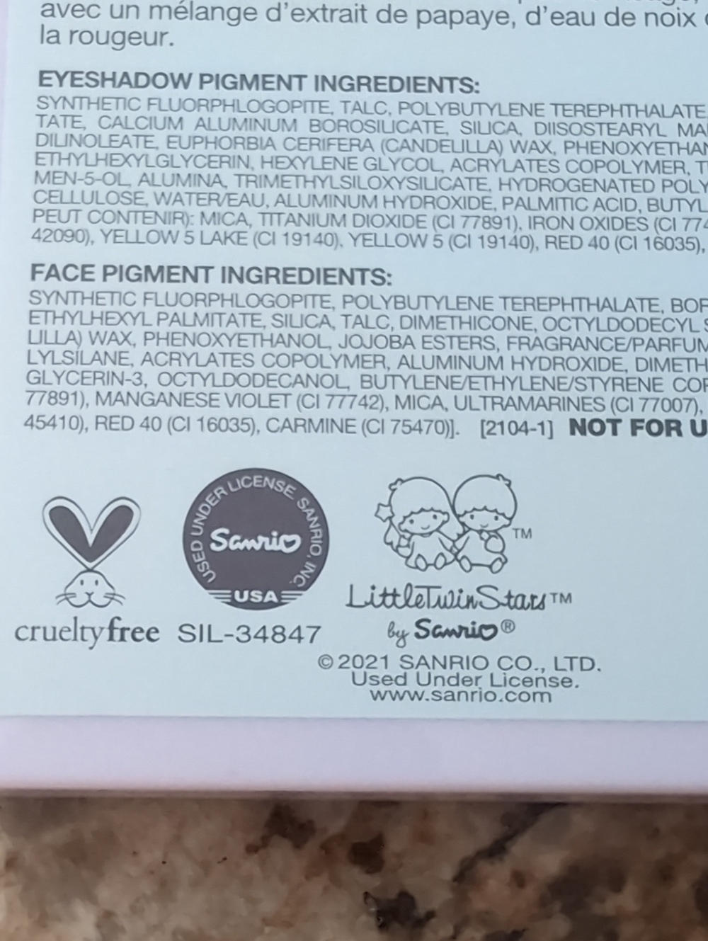 wet n wild X Sanrio Little Twin Stars Cotton Candy Clouds Eyeshadow Palette - Picture 5 of 6